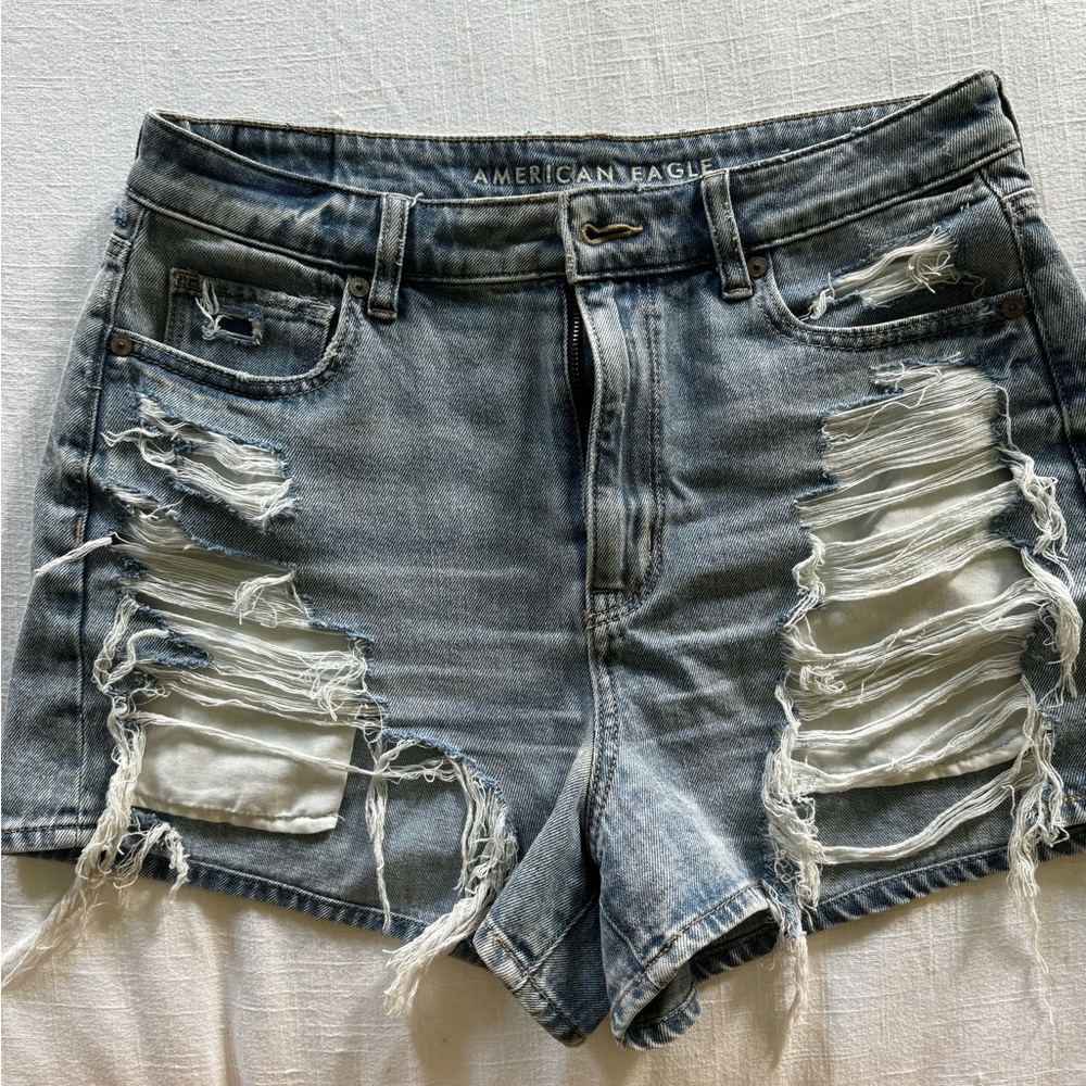 High Waisted American Eagle Jean Shorts